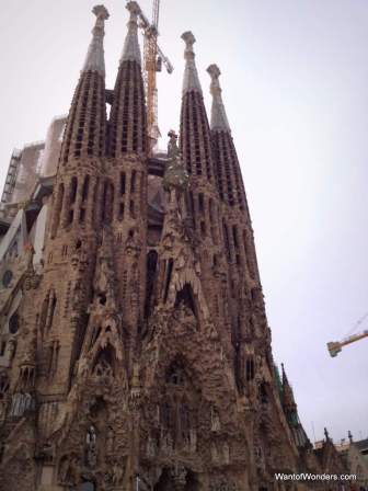La Familia Sagrada (Gaudi Cathedral)