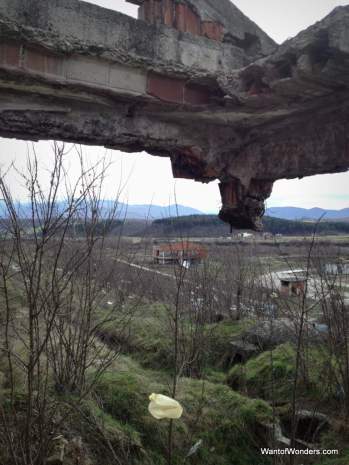 Abandoned buidldings in Gjakove