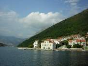View from middle of the Bay of Kotor