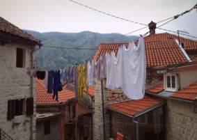 Laundry in Old Kotor